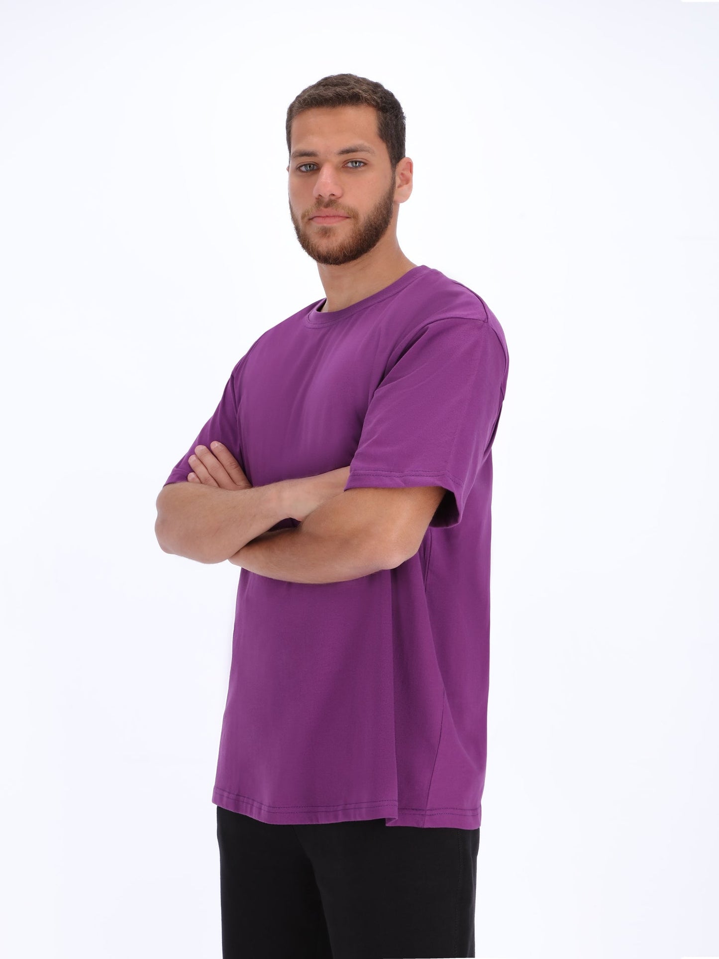 XENE Unisex Oversized Purple T-Shirt