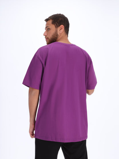 XENE Unisex Oversized Purple T-Shirt