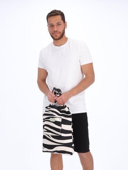 XENE Unisex Zebra Tote Bag