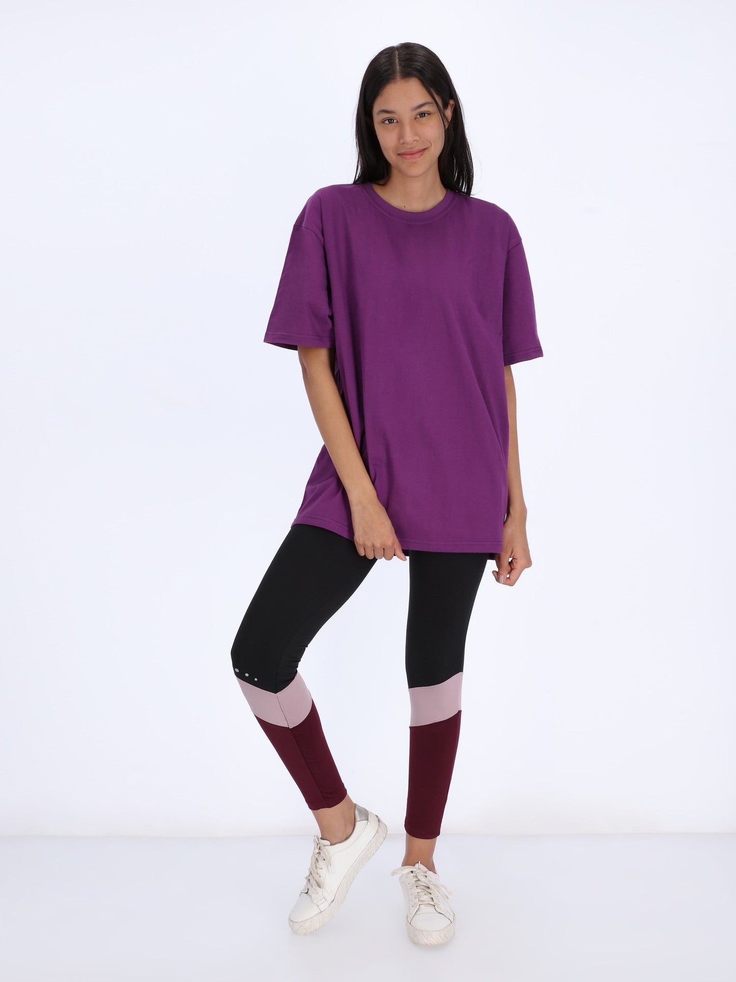 XENE Unisex Oversized Purple T-Shirt