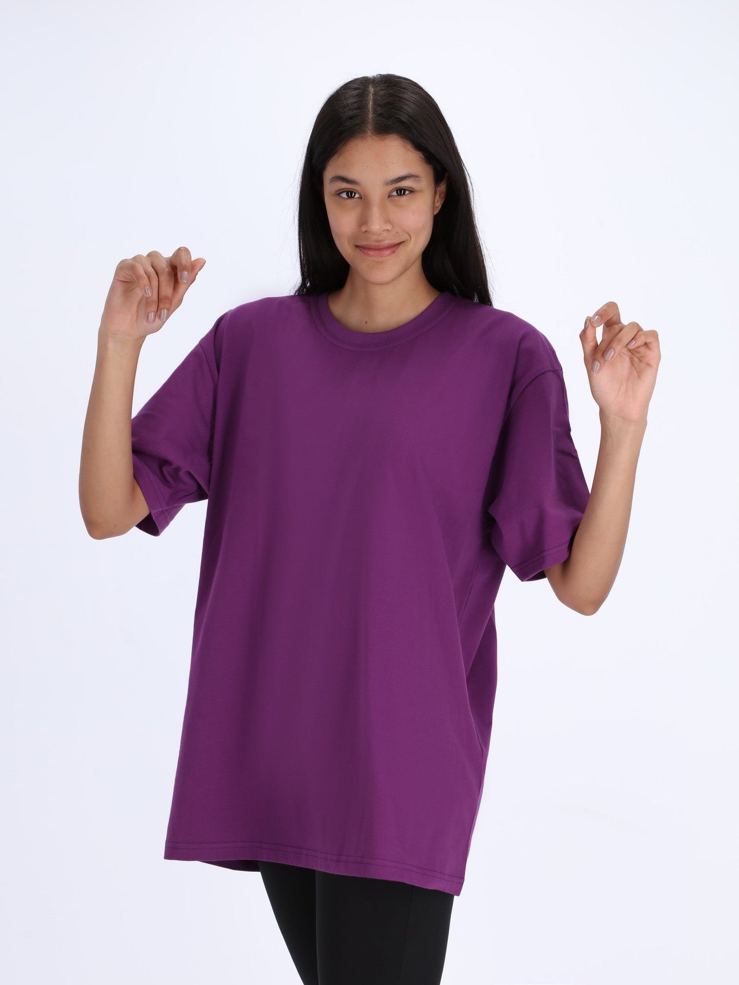 XENE Unisex Oversized Purple T-Shirt