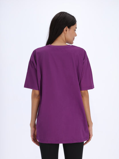 XENE Unisex Oversized Purple T-Shirt